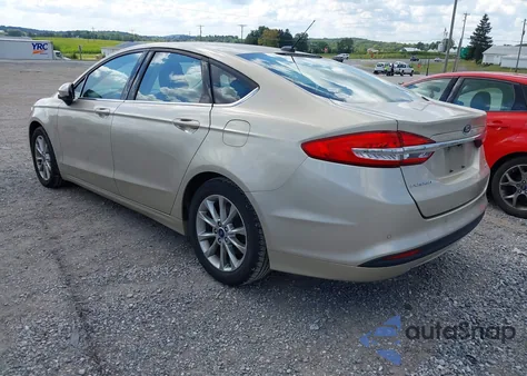 2017 Ford Fusion Se из США, поврежденный, VIN 3FA6P0HD7HR166711